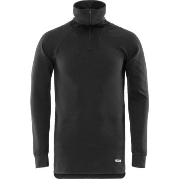 FRISTADS 127357 T-shirt lange mouwen met korte rits 742 PC