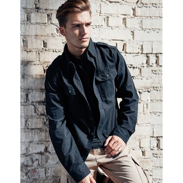 Build Your Brandit BYB9373 Vintage Shirt Long Sleeve