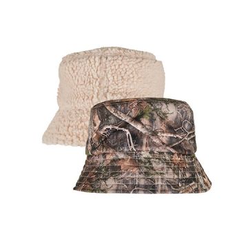 FLEXFIT FX5003RS Sherpa Real Tree Camo Reversible Bucket Hat
