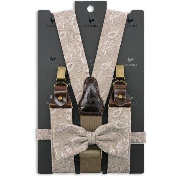 Sir Redman SR20157 (SRCOMBI20157B) bretels combi pack Paisley Partito talpa