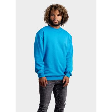 L&S Sweater Set-in Crewneck LEM3200 - Zwart