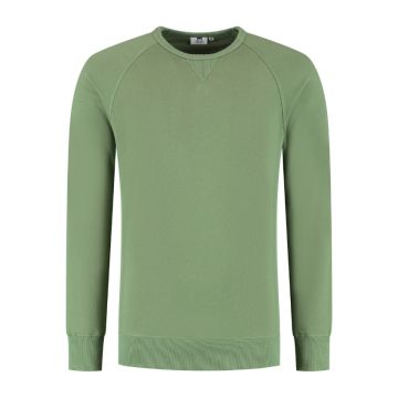 L&S Heavy Sweater Raglan Crewneck for Him LEM3229