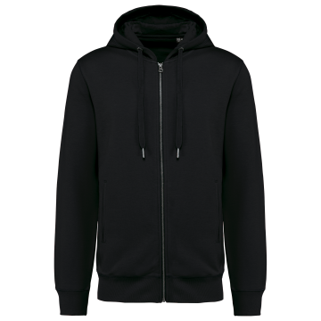 Kariban K4008 Ecologisch uniseks sweatvest met capuchon