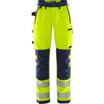 Fristads 134241 High vis Green broek dames stretch klasse 2 2665 GSTP