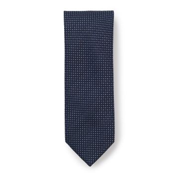 OAKMORE 400015 Elegant Blauw Gestreepte Stropdas