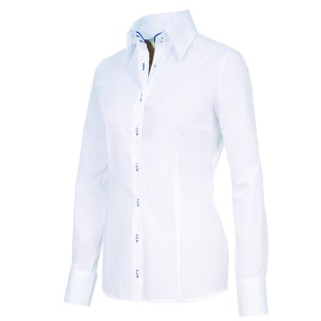 Giovanni Capraro 29313-36 Women's Blouse 55/45% Cotton/Polyester