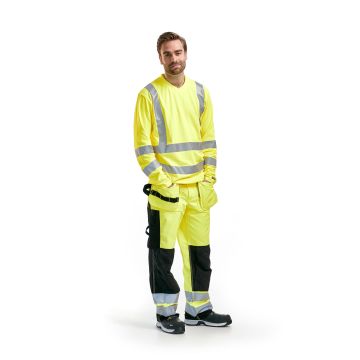 Blaklader 1533 High Vis Work Trousers