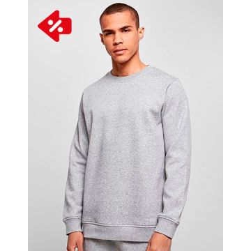 Build Your Brand BY173 Organic Basic Crew