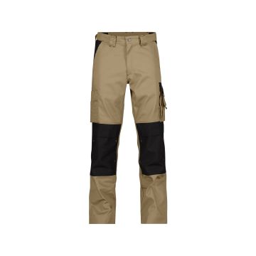 DASSY 200426 Boston Tweekleurige werkbroek met kniezakken - Bruin