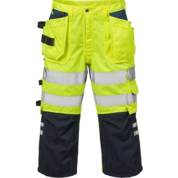 FRISTADS 100976 High vis 3/4 broek klasse 2 2027 PLU