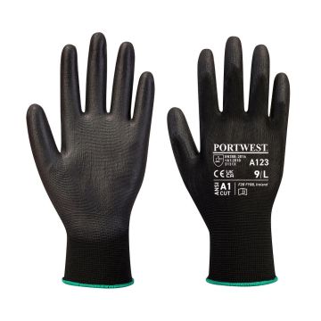 Portwest A123 PU Palmhandschoen Latexvrij - Volle doos (144)