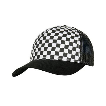 FLEXFIT FX6506CB Checkerboard Retro Trucker