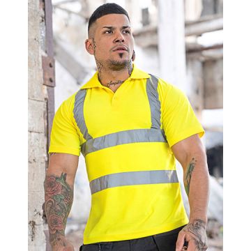 Korntex KX070 Hi-Vis Basic Polo Shirt Liverpool