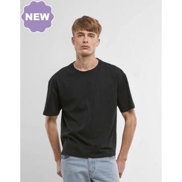 Build Your Brand BY439 Cropped Oversized Tee
