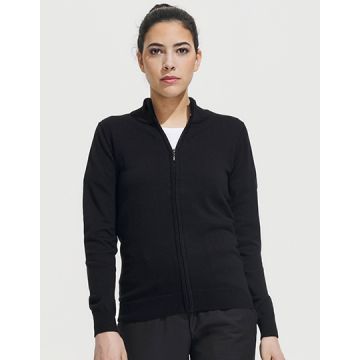 SOL´S L414 Women´s Zipped Knitted Cardigan Gordon