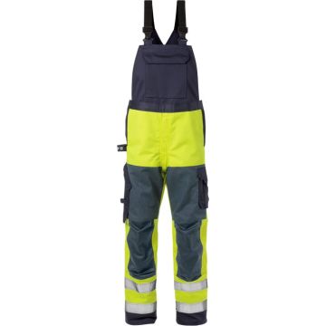 FRISTADS 125943 Flame high vis Amerikaanse overall klasse 2 1585 FLAM