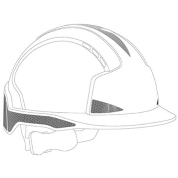 AHV390 EVOLite CR2 Stickers zilver/10st