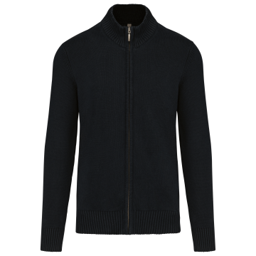 Kariban K971 Heren cardigan met rits