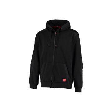 Ballyclare 38301 hardwearing hoodie met full zip en CORDURA® versteviging