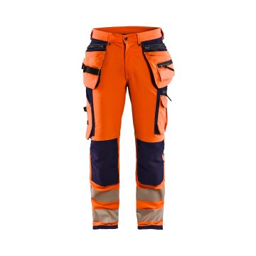 Blaklader 1997 High Vis Work Pants 4-Way Stretch