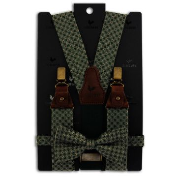 Sir Redman SR20184 ( SRCOMBI20184B ) bretels combi pack Modern Gentleman green