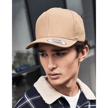 FLEXFIT FX7708MS 6-Panel Curved Metal Snap Cap