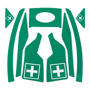 JSP AHV400-000-300 Stickers Groen