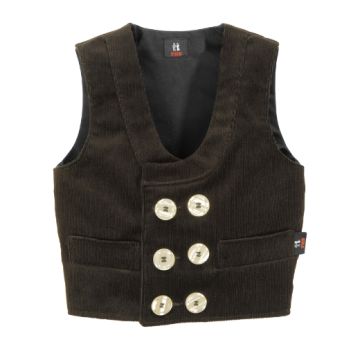 FHB 20116 DAVID Children's Guild Vest Fine Corduroy