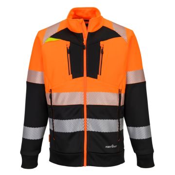 Portwest DX490 DX4 Hi-Vis klasse 1 Sweatshirt met rits