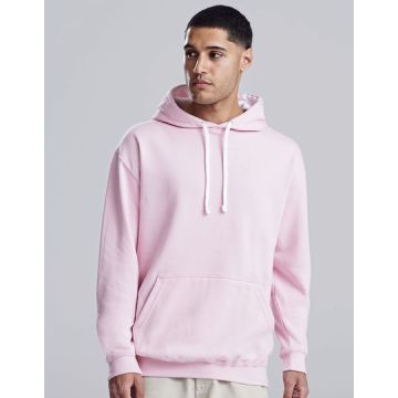 Just Hoods JH003 Varsity Hoodie - Rood