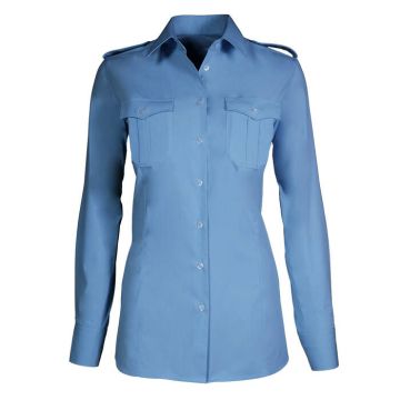 Giovanni Capraro 11101-31 Women's Pilot Blouse 55/45% Cotton/Polyester