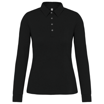 Kariban K265 Damespolo lange mouwen van jersey