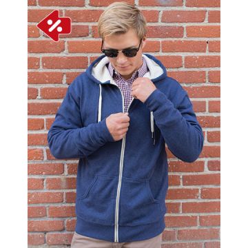 Independent NP352 Unisex Sherpa Lined Zip Hooded Jacket