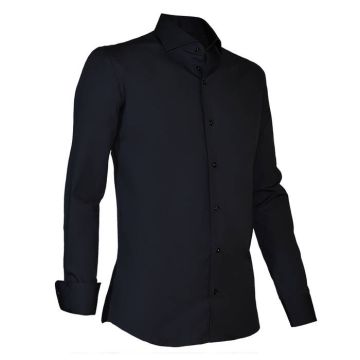 Giovanni Capraro 936-18 Men's Shirt 63/34/3% Cotton/Polyester/Stretch