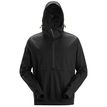 Snickers Workwear 8400 FlexiWork, Windblocker Stretch Hoodie with Half Zip