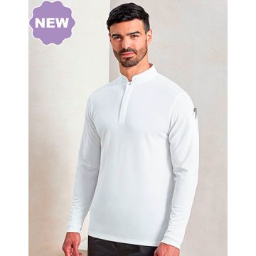 Premier Workwear PW647 Essential ´Coolchecker®´ Chefs Shirt - Long Sleeve