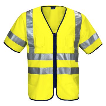 ProJob 646707 6707 SIGNAL VEST WITH SLEEVES AND ISO 20471 CLASS 3