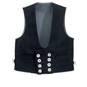 FHB 15501 wB ECHTSAUBER Guild Vest Twill Double Pilo