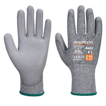Portwest A622 MR Snijbestendige handschoen met PU handpalm