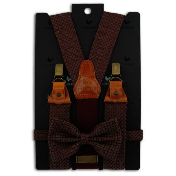 Sir Redman SR20182 ( SRCOMBI20182B ) bretels combi pack Talented Tailor bordeaux