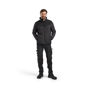 Blaklader 5942 Knitted cardigan with softshell
