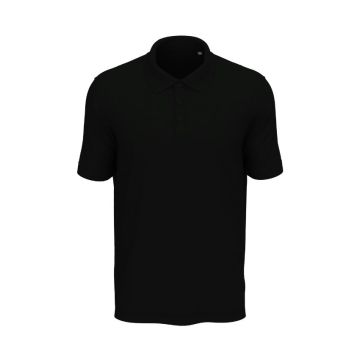 Stedman Polo Lux SS for him STE9060 - Zwart