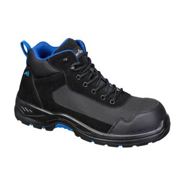 Portwest FC22 Composiet Textiel Suède Halfhoge schoen S3L HRO SR FO