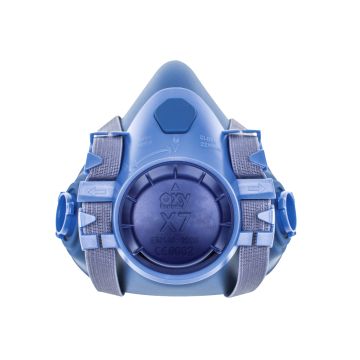 Oxyline: Oxypro X7 Halfgelaatsmasker Siliconen, Maat S