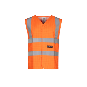 307A Waistcoat Hellisan fluo oranje 5XL