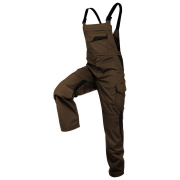 Kuebler 3L475365 VITA mix Latzhose - Bruin