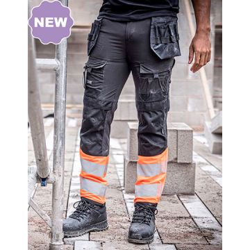 Regatta High Visibility RG480 Hi-Vis X-Pro Stretch Holster Trouser (Class 1)
