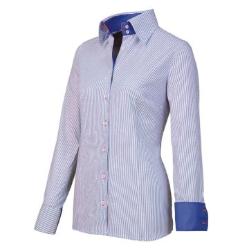 Giovanni Capraro 29308-85 Women's Blouse 55/45% Cotton/Polyester