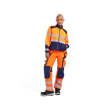 Blaklader 7197 Women's Work Pants High Vis 4-way Stretch