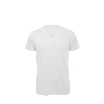 B&C CGTM044 Organic Cotton Inspire V-neck T-shirt